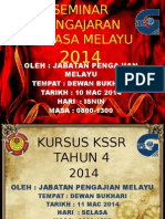 Seminar KSSR Bahasa Melayu
