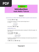 Viraj Kansara's Vedic Maths