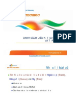 Slide Linked List