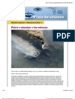 Pluie de science | Faire « chanter » les volcans