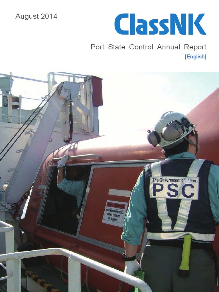 Port State Control - 2014 | PDF | Regulatory Compliance | Tonnage
