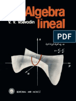 Álgebra Lineal - V. v. Voevodin