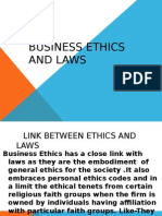 Business Ethics and Laws