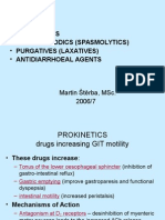 2006 Prokinetics Spasmolytics Laxatives
