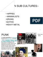 SUBCULTURES - Brief PDF
