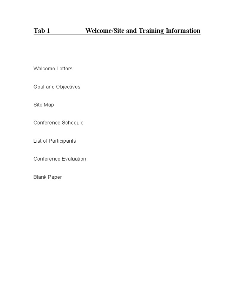 Conference Welcome and Schedule Guide | PDF | Career & Growth