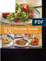 100 Recetas Sanas Con Alimentos Que Curan - 1