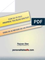 Fa-ti Propriul Blog Gratis