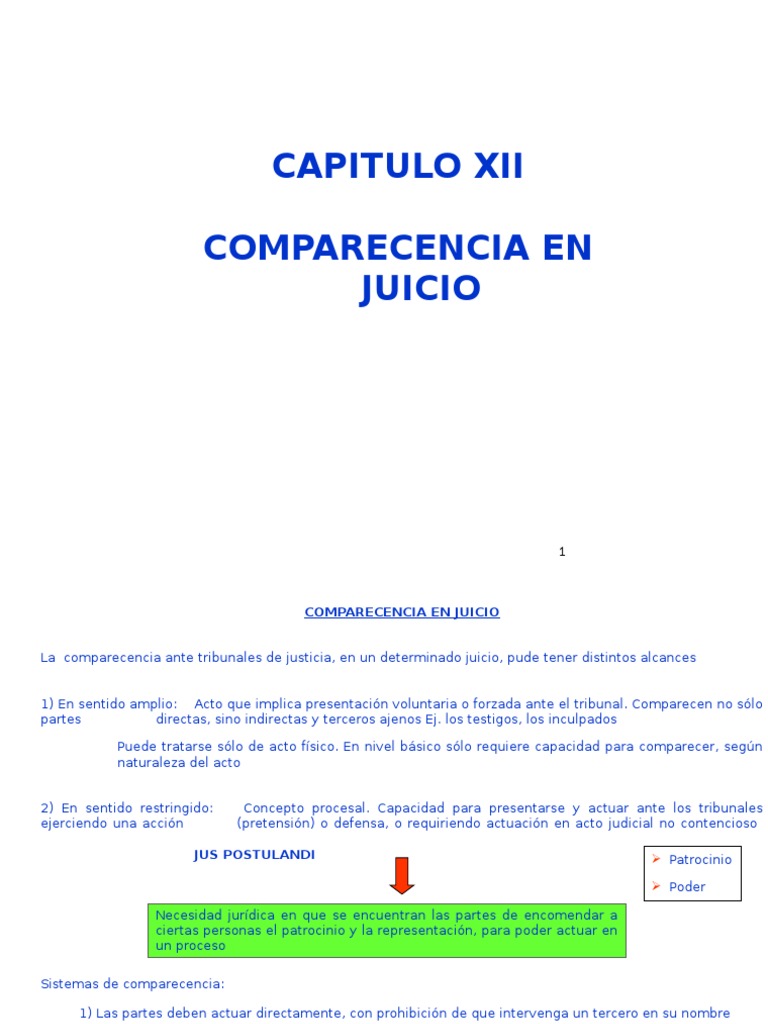 Requisitos de Comparecencia en Juicio | PDF | Ley procesal | Gobierno
