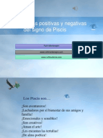 Características Positivas y Negativas Del Signo de Piscis