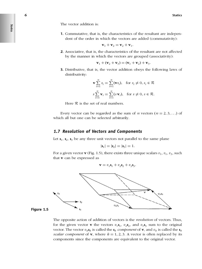 Vector Addition and Resolution Principles | PDF | Euclidean Vector ...
