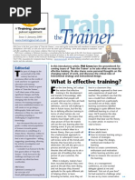 Download Train the Trainer from Training Journal by Dr Wael El-Said SN2551076 doc pdf