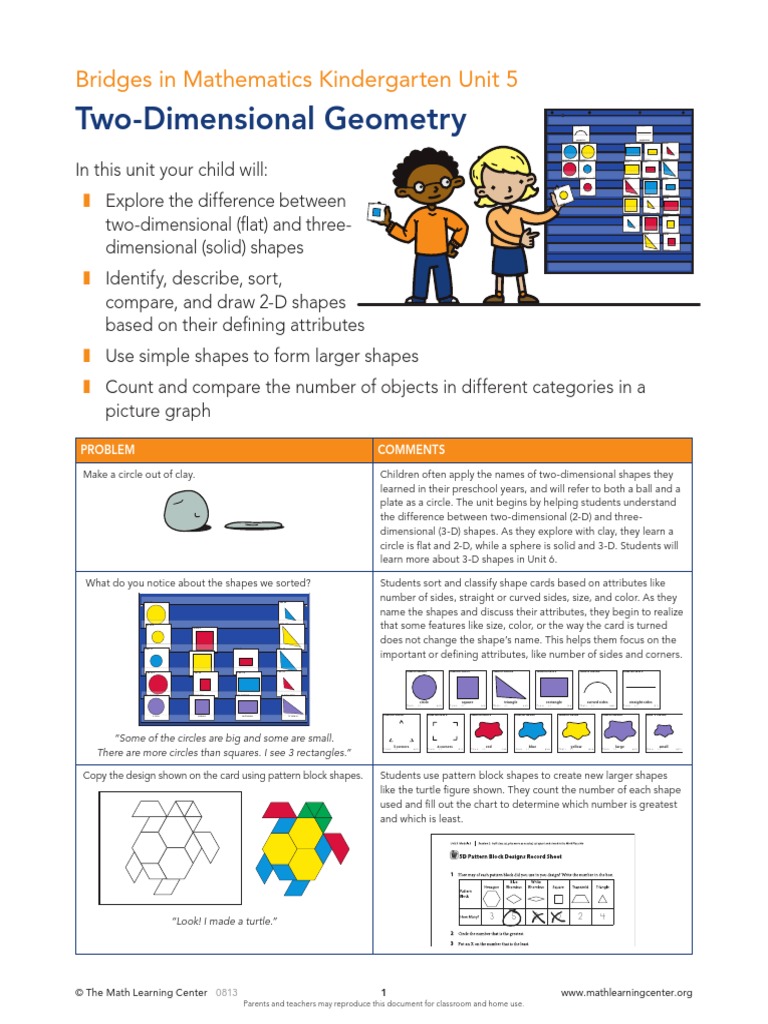 Unit 5 Parent Letter | PDF | Geometric Objects | Convex Geometry