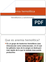 Anemia Hemolítica