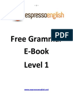 English Grammar Ebook Beginner