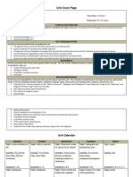 Tubaugh - Unit Plan