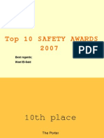 Top 10 Safety Awards 2007