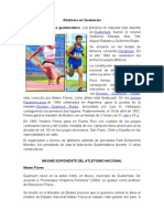 Historia del Atletismo Guatemalteco