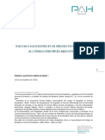PAH - IEMP - Ponencia Faltas y Sanciones en Reforma Del CDU - 13-11-2014