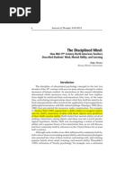The Disciplined Mind