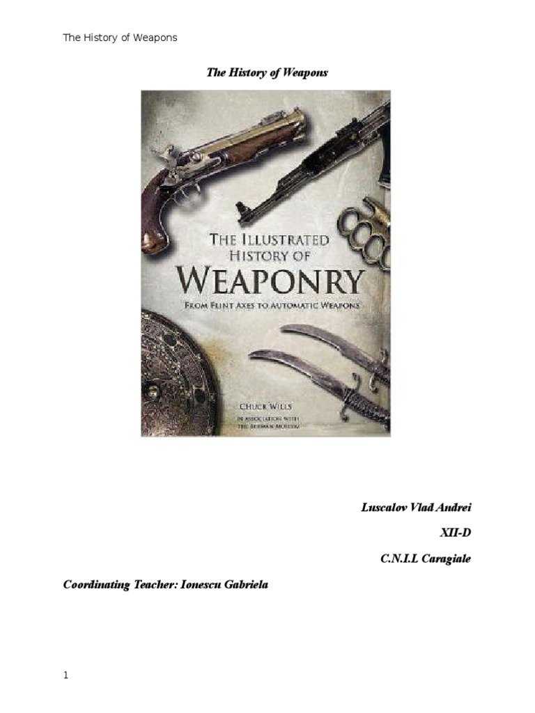 The History of Weapons PDF Military Science Military