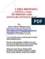 Latest Phones & PC Free Browsing Software Settings.PDF