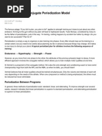 The Alternating Conjugate Periodization Model