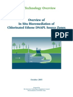 In Suito Bioremediation of Chlorinated Ethene DNAPL