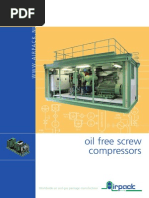 Catalogue Oilfree Screw Compressors