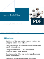 Access Control Lists: Accessing The WAN - Chapter 5