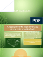 Demencia Vascular - Psiquiatría