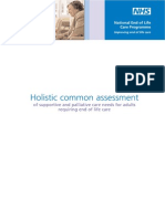l -NHS EoLC Programme Holistic Common Assessment Document 2010