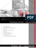 Living & Learning Facility: Cumulative Olution