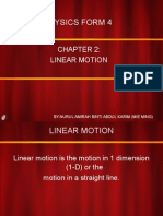 Physics Form 4: Linear Motion