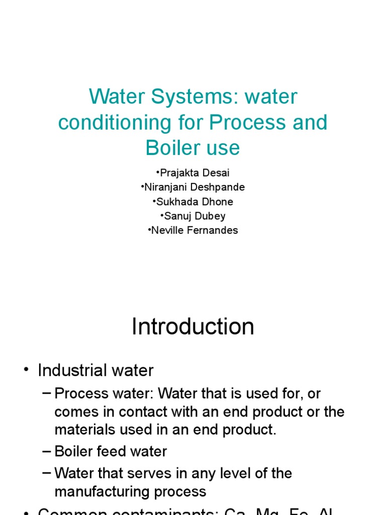 Boiler Water Treatment Techniques | PDF | Membrane | Water Purification