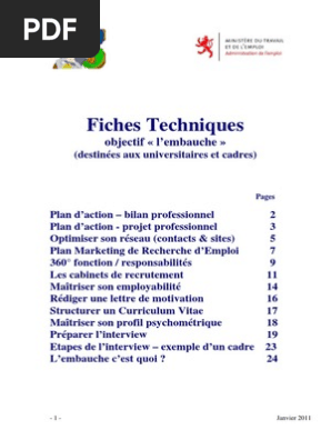 Ftoe Consultant Recherche D Emploi
