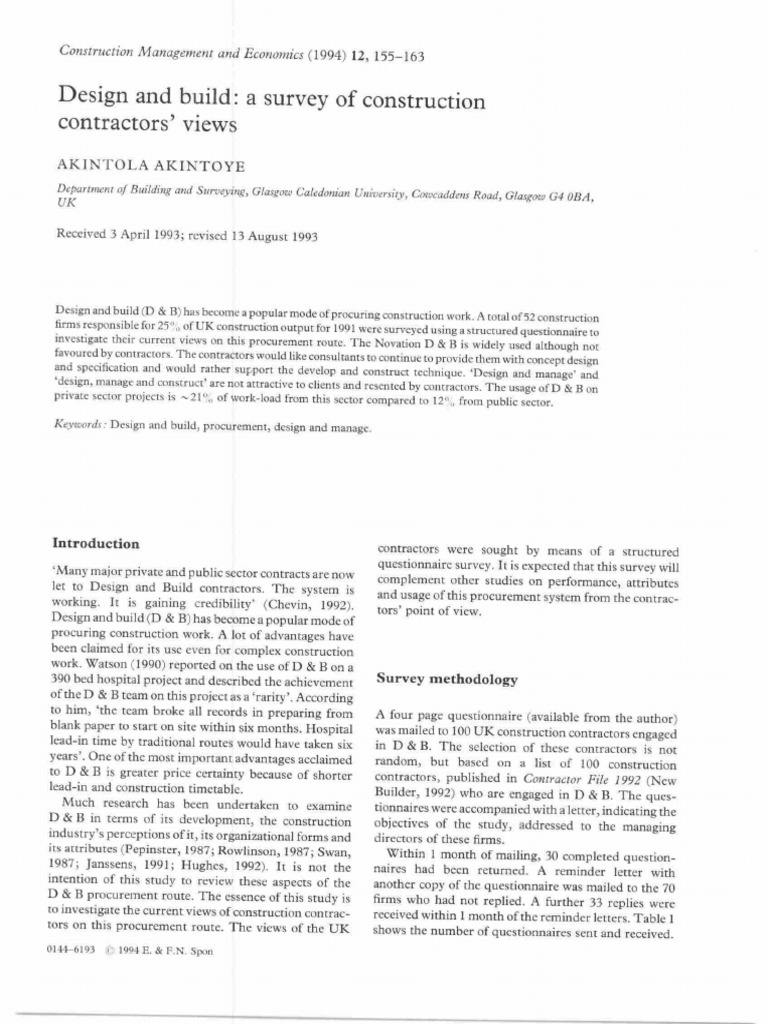 Types of D&B Forms | PDF
