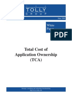 Total Cost of Application Ownership (TCA)