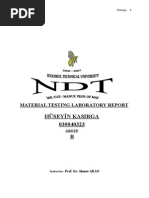 Download Non Destructive Testing Experiment Report by sinabirecik SN255160526 doc pdf