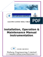 Installation, Operation & Maintenance Manual Instrumentation