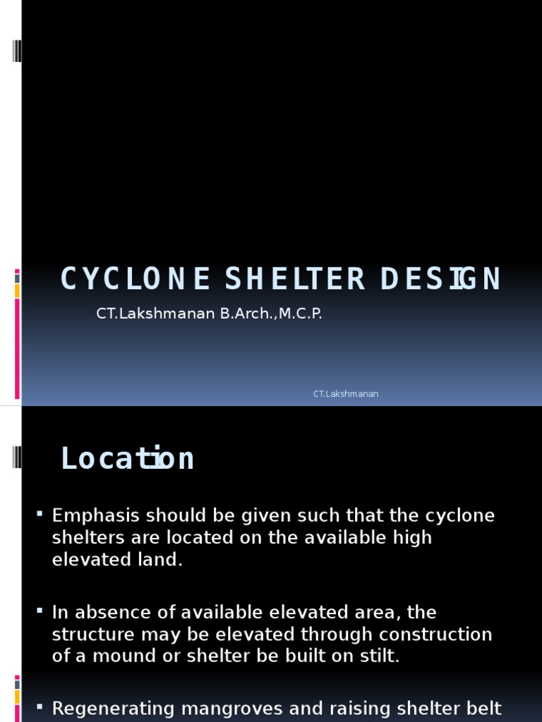 Cyclone Shelter Design Guidelines | PDF | Brick | Toilet