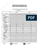 Carta Gantt Pendidikan Jasmani Tingkatan 4