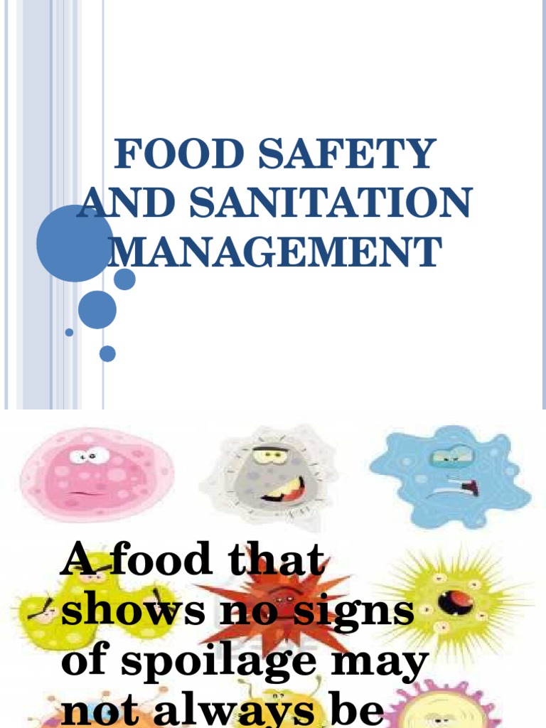Food Safety and Sanitation Essentials | PDF | Foodborne Illness | Bacteria