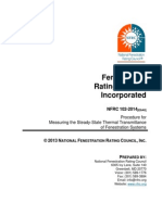 National Fenestration Rating Council Incorporated: NFRC 102-2014