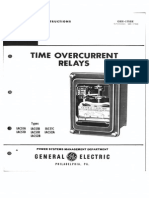 Time Overcurrent Relays: General Electric