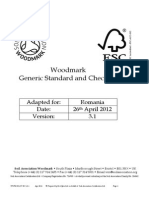 Standard FSC v 3.1 an 2012