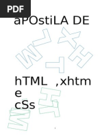 Apostila HTML,Xhtml e Css