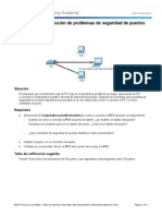 2.2.4.10 Packet Tracer - Troubleshooting Switch Port Security Instructions