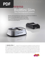 Biomini Slim: Slim Usb Fingerprint Scanner