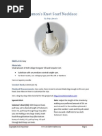 Download Solomons Knot Scarf Necklace by Deja Jetmir SN255178372 doc pdf